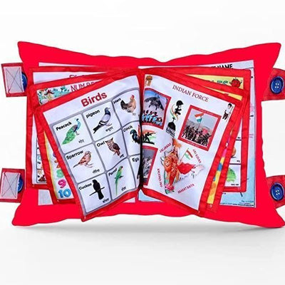 Baby Learning Cushion Pillow Book Pack of 2