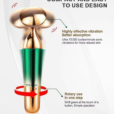 3-in-1 Face, Neck & Eyes Massager