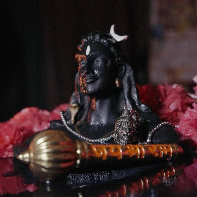 2 Face Pendent of Hanuman/Shankar with Chain