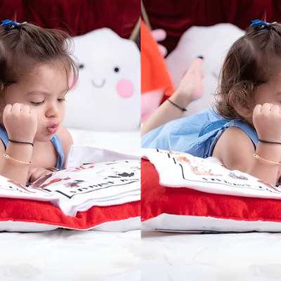 Baby Learning Cushion Pillow Book Pack of 2