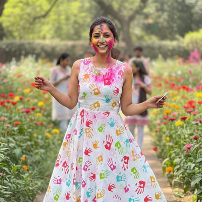 Holi Special Ladies One Piece