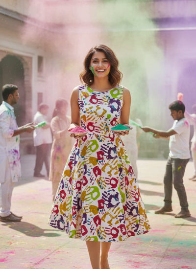 Holi Special Ladies One Piece